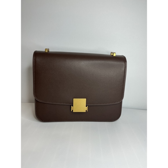 Quince Handbags - Italian Leather Box Shoulder Bag